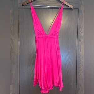 Indah Trust Mini Dress - Rare Pink